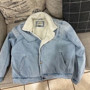 Sherpa Jean Jacket